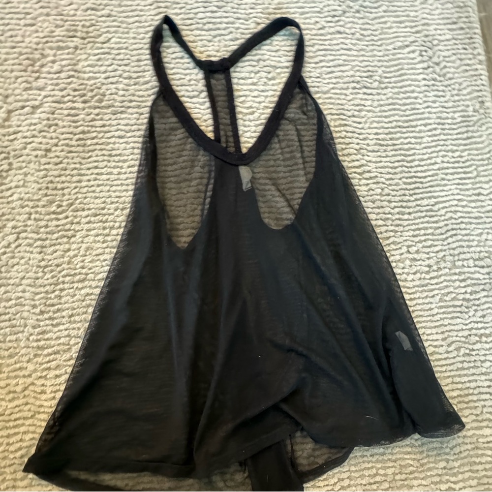 Mesh workout tank